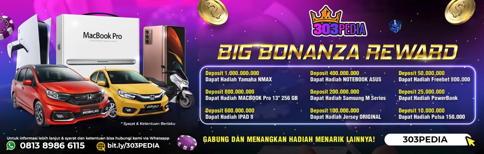 BIG BONANZA REWARD